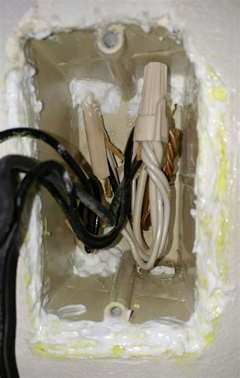 Safe to use caulk to air seal around wires coming into 